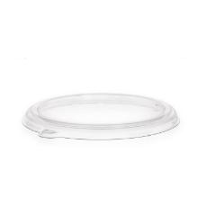 Plastic lid RPET round ø 15.9 transparent for bagasse bowl product photo