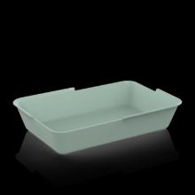 Reusable Circlebox maaltijdbak PP 23.4x15.6x4.3 cm licht groen Productfoto