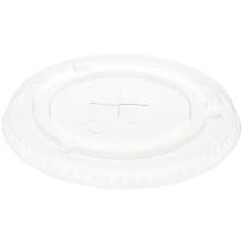 BioPak ecoecho® plastic deksel RPET plat met x-slot tbv glas Crystal 270/360 cc Productfoto