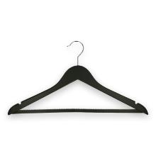 Houten kledinghanger 44 cm zwart gelakt Productfoto