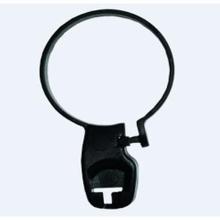 Plastic anti-theft ring for clothes hanger ø 3.5 cm black product photo