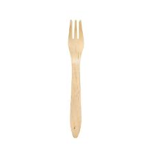 BioPak ecoecho® wooden fork dinner 19 cm waxed brown product photo