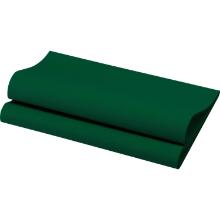 Duni Bio Dunisoft® napkin 40x40 cm dark green product photo