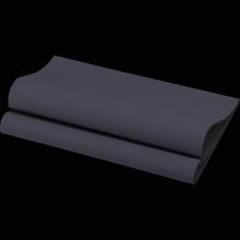 Duni Bio Dunisoft® servet 40x40 cm zwart #2 Productfoto