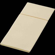 Duni Bio Dunisoft®napkin sacchetto Duniletto®slim 40x33 cm cream product photo