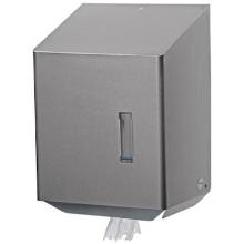 SanTRAL stainless steel cleaning roll dispenser midi 27.7x21.1x36 cm silver product photo