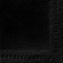 Duni tissue diner servet 40x40 cm 3-laags 1/4 vouw zwart #2 Productfoto