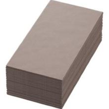 Duni Dunisoft® pre-folded napkin 40x40 cm 1/8 fold greige product photo