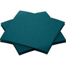 Duni Bio Dunisoft® servet 20x20 cm ocean teal #2 Productfoto