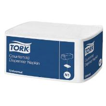 Tork Counterfold paper dispenser napkin N1 30x33 cm 1-ply white product photo