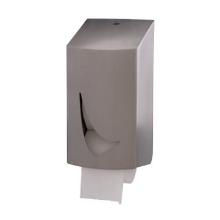 Wings stainless steel 2-toilet roll dispenser dop rolll 16.5x16.5x34.6 cm silver product photo