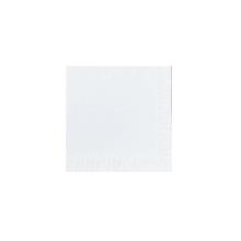 Duni tissue cocktail napkin 24x24 cm 3-ply 1/4 fold white product photo