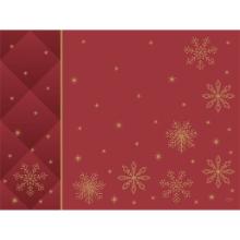 Duni Bio Dunicel® placemat Rhombus Bordeaux 30x40 cm dessin #2 Productfoto