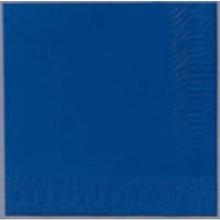 Duni tissue dinner napkin 40x40 cm 2-ply 1/4 fold dark blue product photo