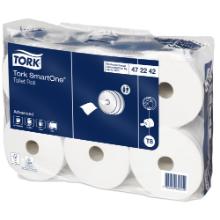 Tork SmartOne® toilet paper tissue T8 207 m 2-ply 1150 sheets white product photo