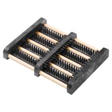 Shoe brush / doormat Elbe with anti slip 27x34 cm black product photo