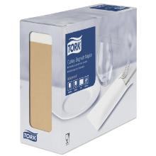Tork Advanced cutlery bag 23x39 cm natural with white napkin product photo
