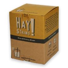 Hay! Straws natural wheat straw Cocktail 12.7 cm ø 3-5.5 mm brown product photo