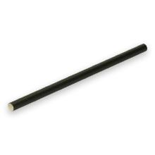 Paper drinking straw 12 cm ø 5 mm black product photo