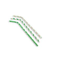 Papieren buigrietje kerst 24 cm ø 6 mm assorti Productfoto