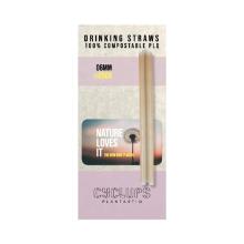 Premium PLQ drinkrietje 15 cm ø 6 mm bruin Productfoto