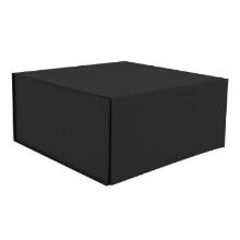 Cardboard luxury magnet box 22.5x23x11 cm black product photo