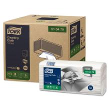 Tork Cleaning non woven cloth W4 35.5x42.8 cm 1-ply folded white product photo