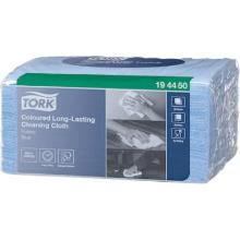Tork Long Lasting non woven reinigingsdoek W8 38.5x30 cm 1-laags gevouwen blauw Productfoto