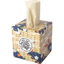 The Good Roll Bamboe facial tissue box 3-laags 60 vel bruin Productfoto