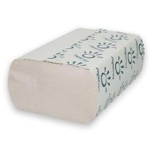 Papernet papieren handdoek 24x20.3 cm 2-laags z-vouw wit Productfoto