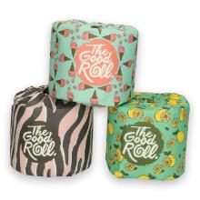 The Good Roll toiletpapier individueel verpakt 2-laags 400 vel wit Productfoto