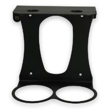 Zwarte RVS muur haken 2 stuks t.b.v. 500ml Productfoto