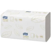 Tork Premium papieren handdoek Extra Soft H3 23x22.6 cm 2-laags z-vouw wit #2 Productfoto
