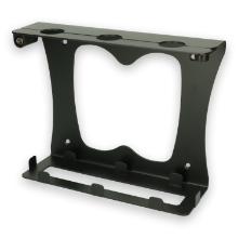 Kevin Murphy swing armed triple tamper proof wallmount 304-smooth black coated product photo