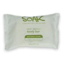SOAK vegetable skin detox body bar 20 gram Productfoto
