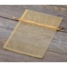 Organza bag 13x18 cm gold product photo