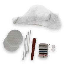 Osme Essentials Guest supplies set (shower cap,vanity kit and shoe shine sponge) Productfoto