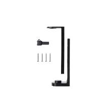 Black plastic wall bracket t.b.v. 370ml 380ml 480ml Screws product photo
