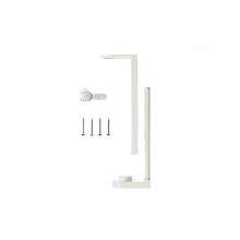 White plastic wall bracket t.b.v. 370ml 380ml 480ml Screws product photo
