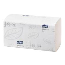 Tork Advanced papieren handdoek Soft H3 23x22.6 cm 2-laags z-vouw wit Productfoto