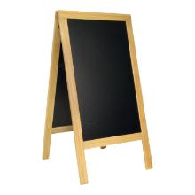 Securit rubberwood pavement chalkboard Deluxe 139x71.5x66 cm product photo