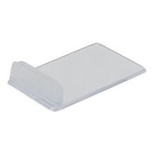 Securit plastic holder for chalkboard tag packed per 10 transparent product photo