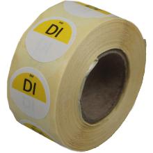 Daymark washable label Di zonder weg op 500 pieces on a roll HACCP product photo
