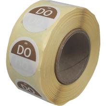 Daymark washable label Do zonder weg op 500 pieces on a roll HACCP product photo