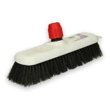 Kunststof zaalveger 30 cm zwart/wit Productfoto