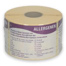 Daymark easy removeable label Allergenen 500 pieces on a roll HACCP product photo