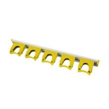 Hillbrush aluminium suspension sytem with 5 holders 51.5 cm yellow product photo