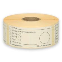 Daymark easy removeable label multifunctioneel Koeling 500 pieces HACCP product photo