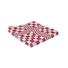 Cotton hand and kitchen towel 50x50 cm red product photo