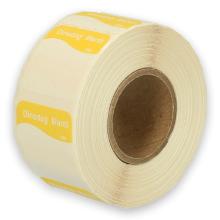 Daymark complete resolvable label Di zonder weg op 500 pieces on a roll HACCP product photo
